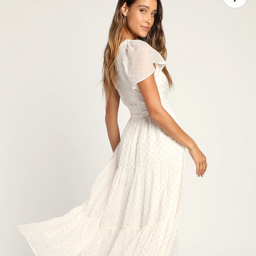 LuLus one shoulder dress